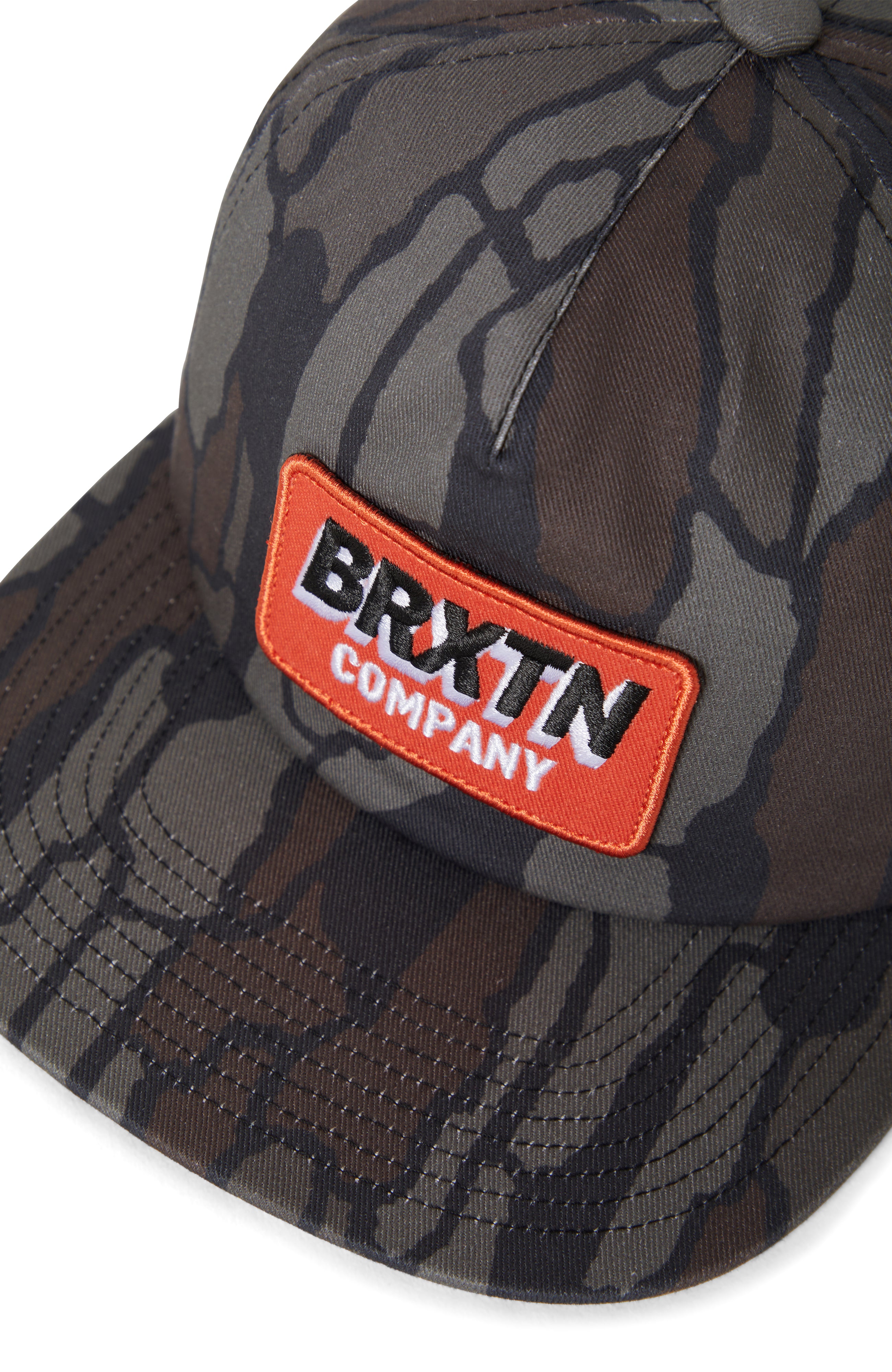 Payment Snapback Hat - Bark Camo