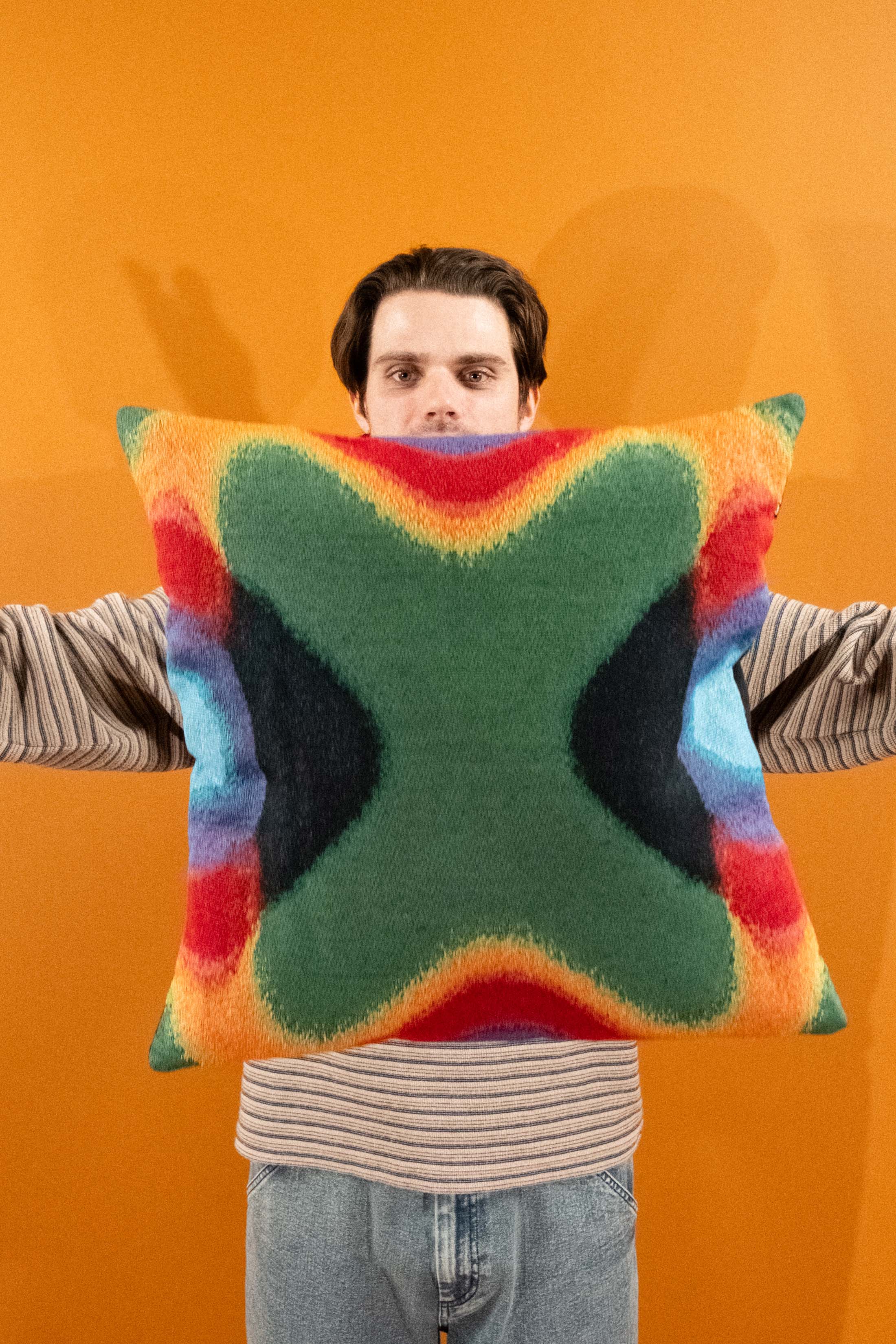 Clourblind Pillow - Multi