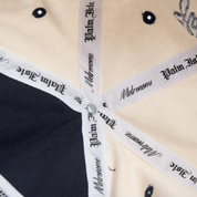 Palm Isle x Metronome 5 Panel Snapback Cap - Navy/Cream