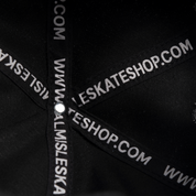 Stamp 5 Panel Snapback Cap - Black/Grey