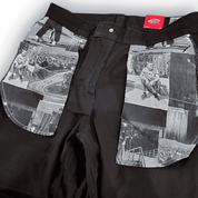 Skate Check-5 Pantalon Large en Denim - Denim Noir