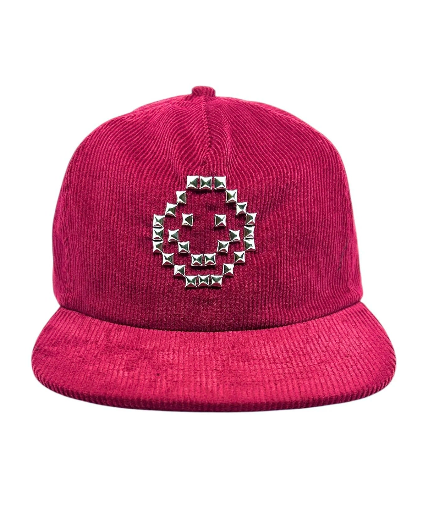 Casquette Snapback Cloutée - Rouge
