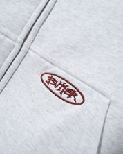 Plaid Lined Zip-Thru Hood - Ash