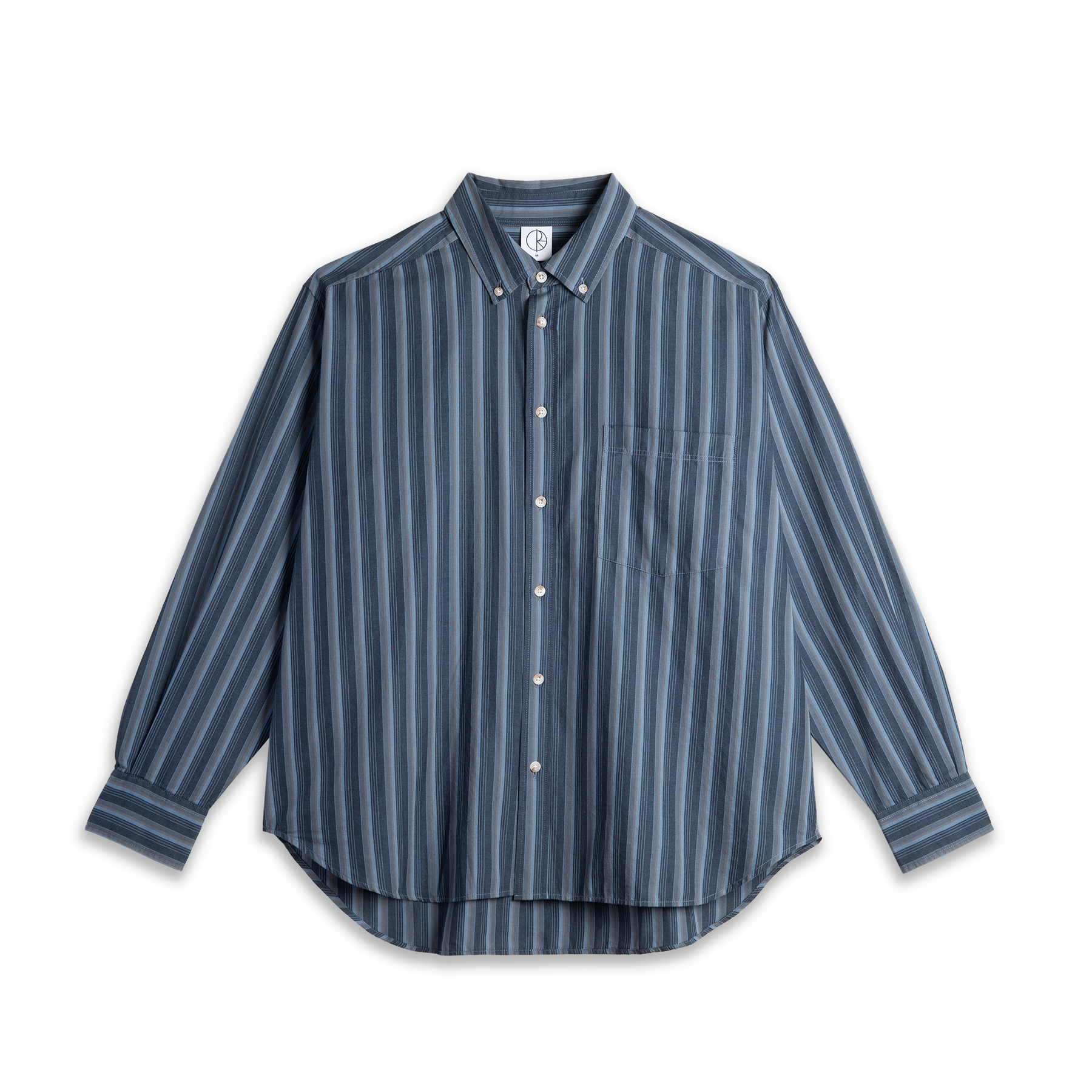 Chemise à Manches Longues Ben - Rayures Bleues