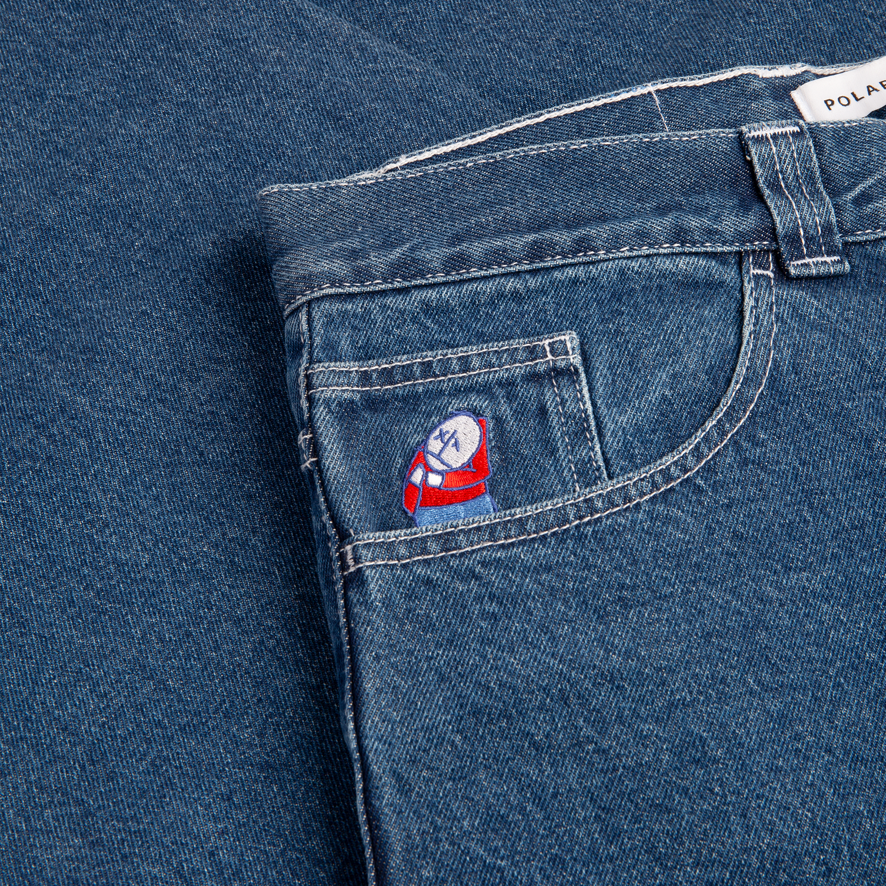 Pantalon Big Boy - Bleu Délavé OG