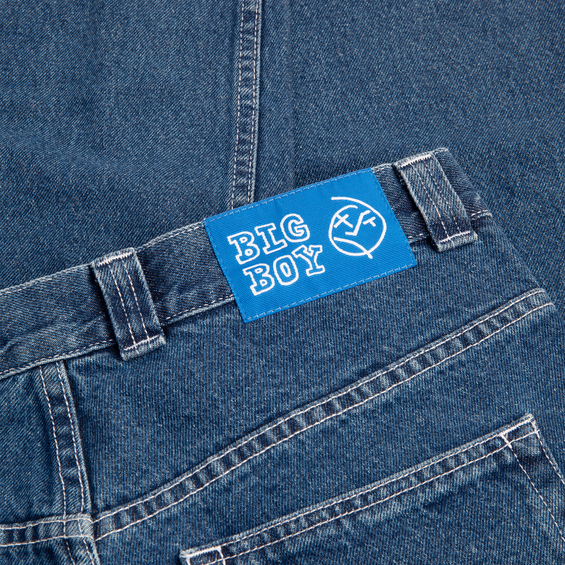 Pantalon Big Boy - Bleu Délavé OG