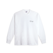 T-Shirt à Manches Longues Fill Logo | Klez Crossing - Blanc