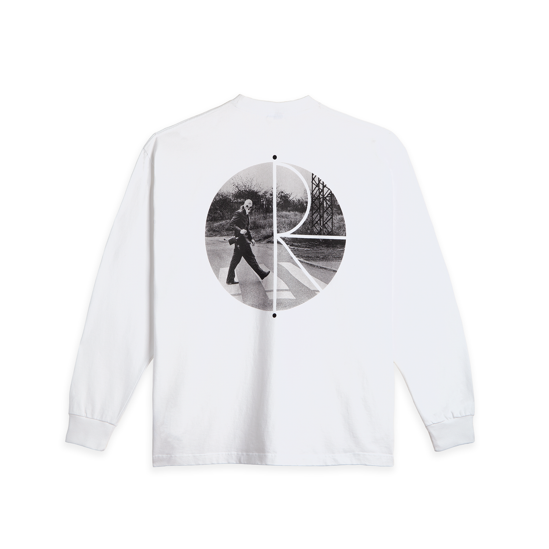 T-Shirt à Manches Longues Fill Logo | Klez Crossing - Blanc