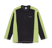 Chandail en Polaire Grid - Noir/Chartreuse