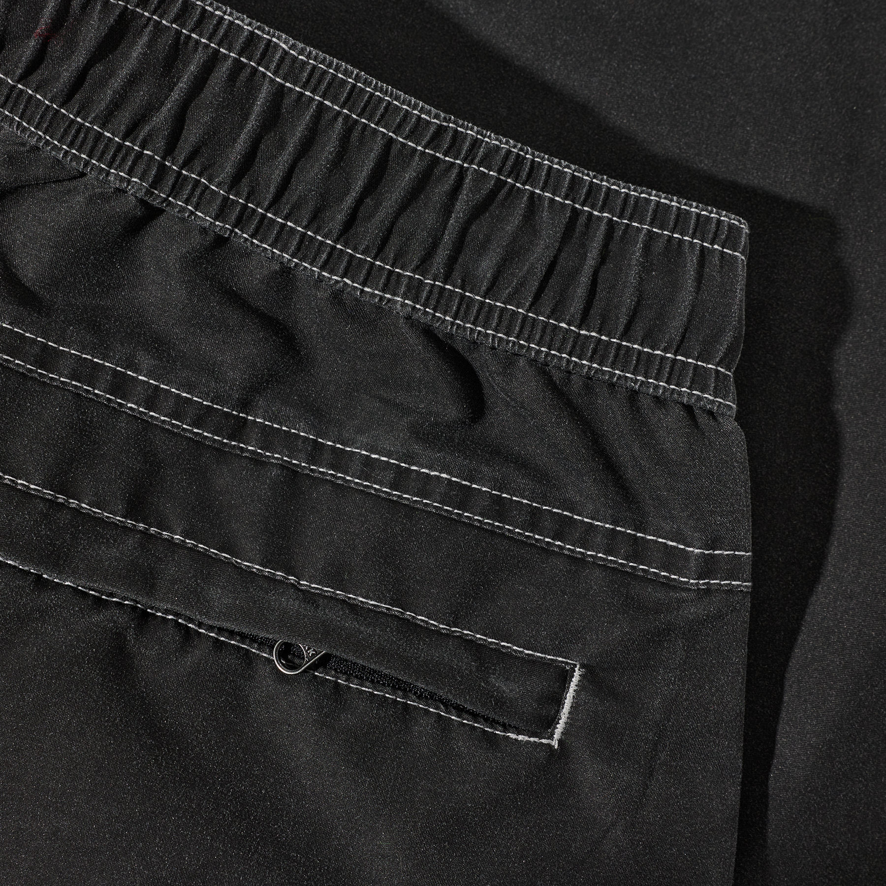 Ziggy Short de Bain - Noir Délavé