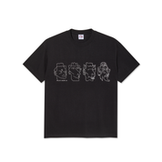 Contrast Tee | 8 Heads - Black/White