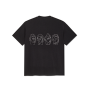 Contrast Tee | 8 Heads - Black/White
