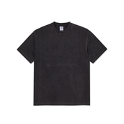 Contrast Tee | Stroke Logo - Silver Black/Black