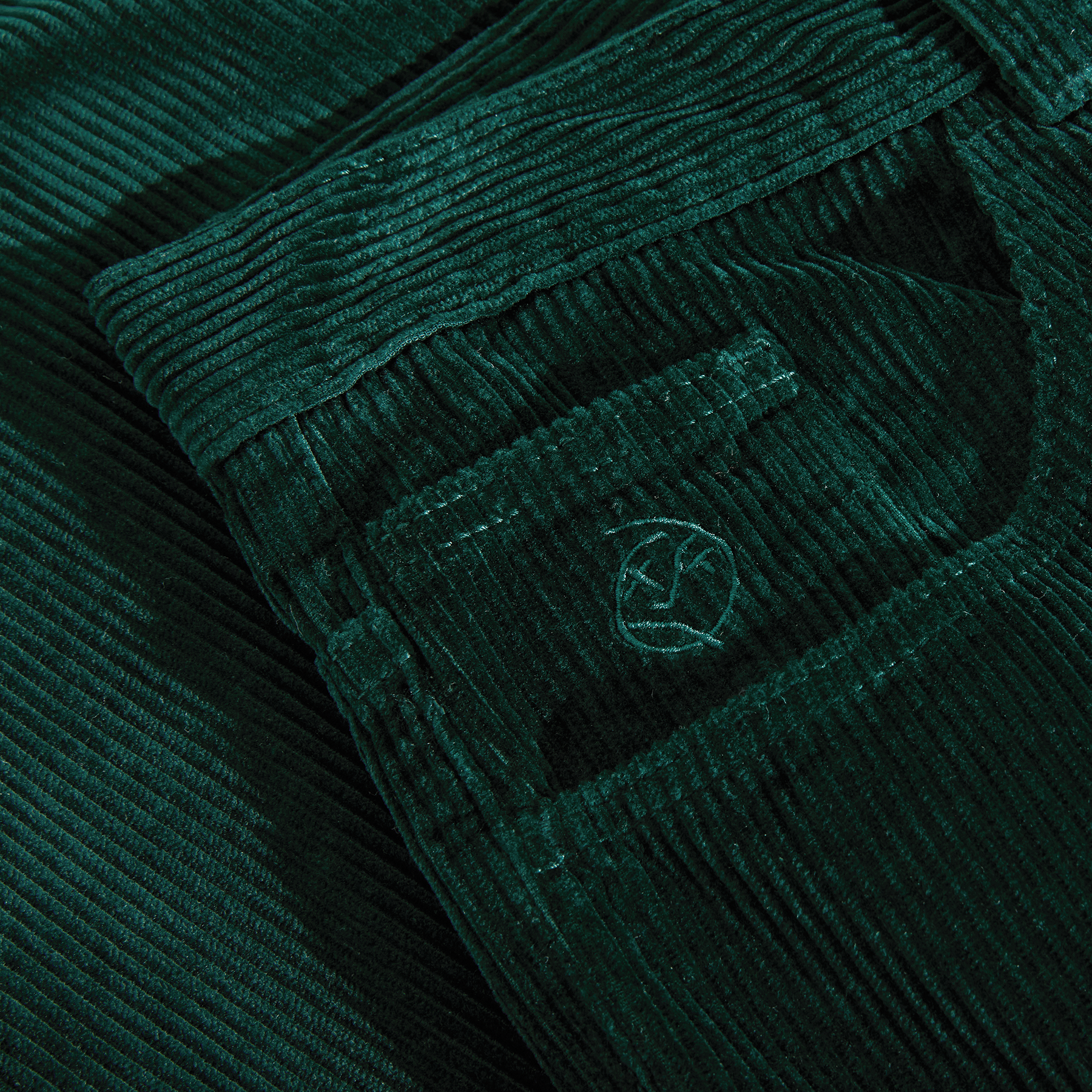 Big Boy Pants Cord - Dark Emerald