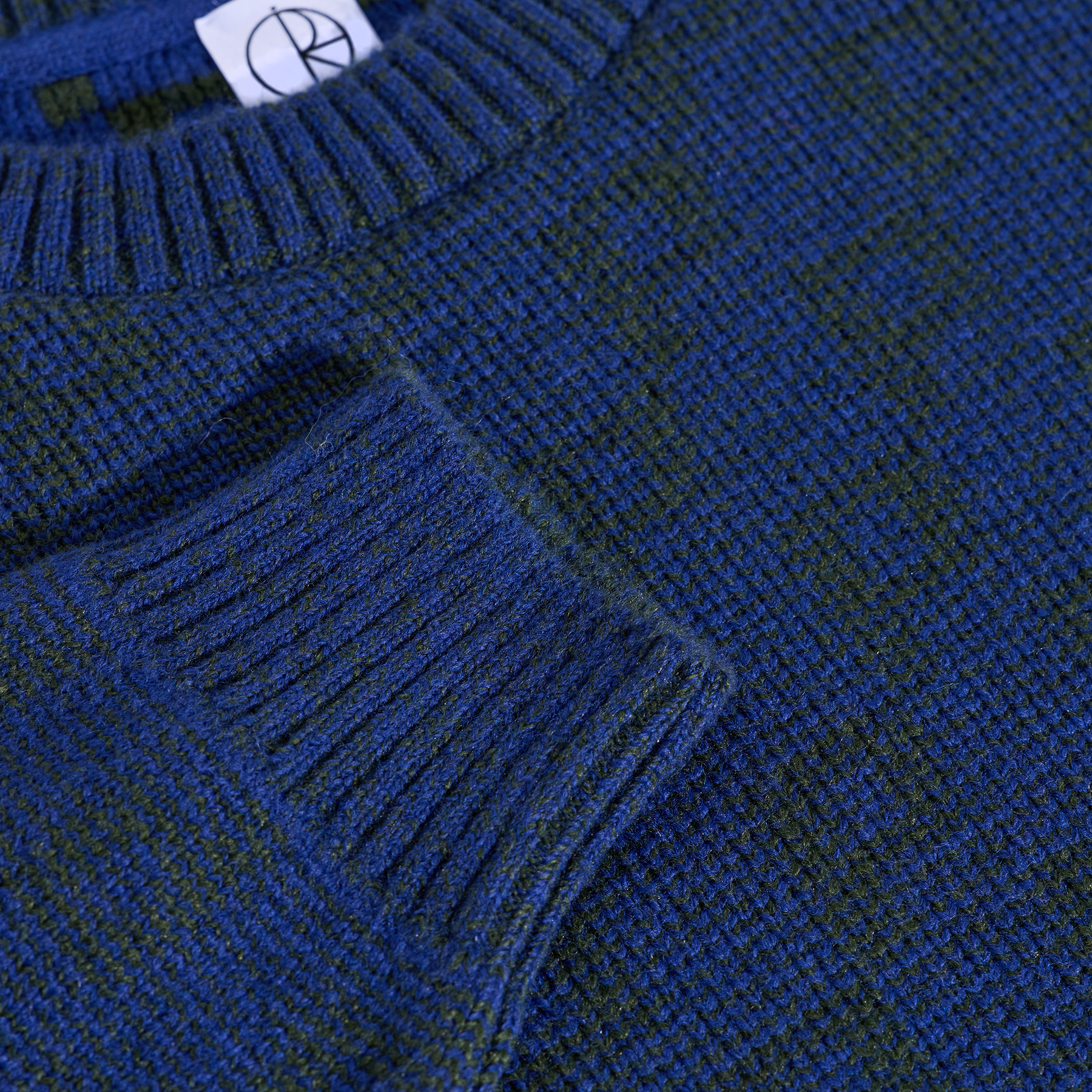 George Sweater | P Pattern - Blue/Green