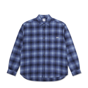 Mitchell LS Shirt | Shadow Check - Blue