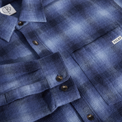Mitchell LS Shirt | Shadow Check - Blue