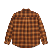 Mitchell LS Shirt | Shadow Check - Caramel
