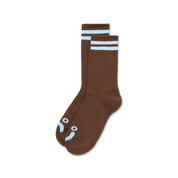 Rib Socks | Happy Sad - Brown/Blue
