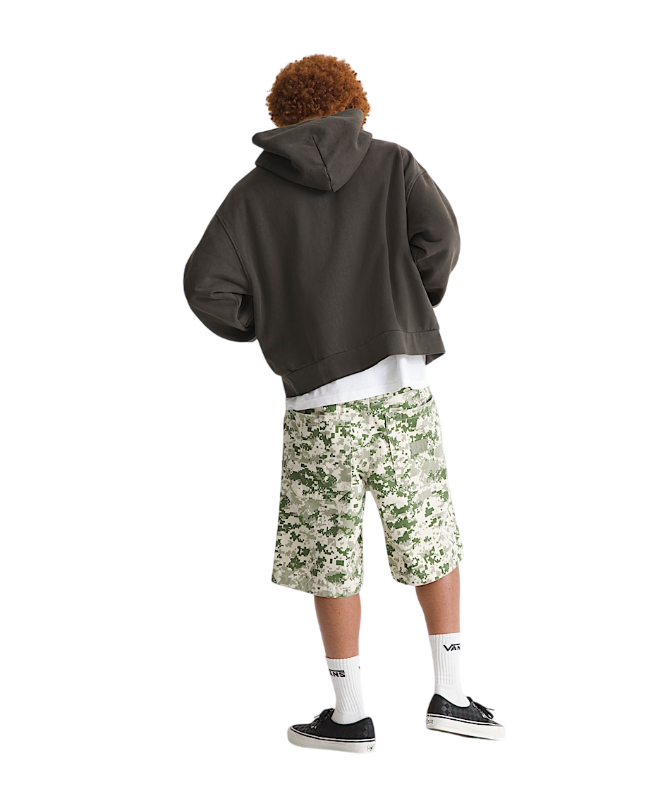 Premium Check-5 Short En Toile Baggy - Camo Digi Vert