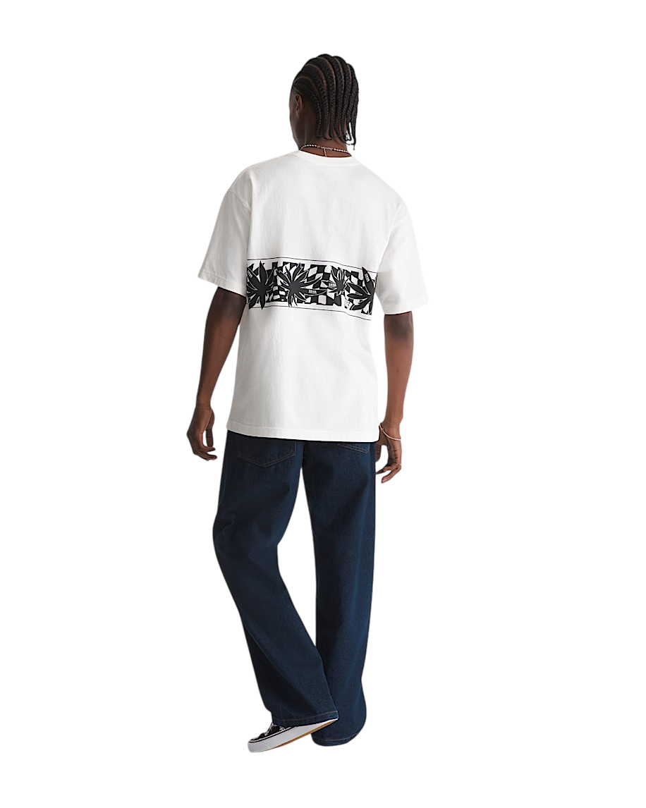 Premium Check-5 Loose Denim Pants - Dark Rinse Blue