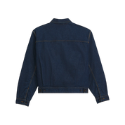 Premium Denim Station Jacket - Dark Indigo Blue