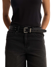 Premium Rhinestone Belt - Black