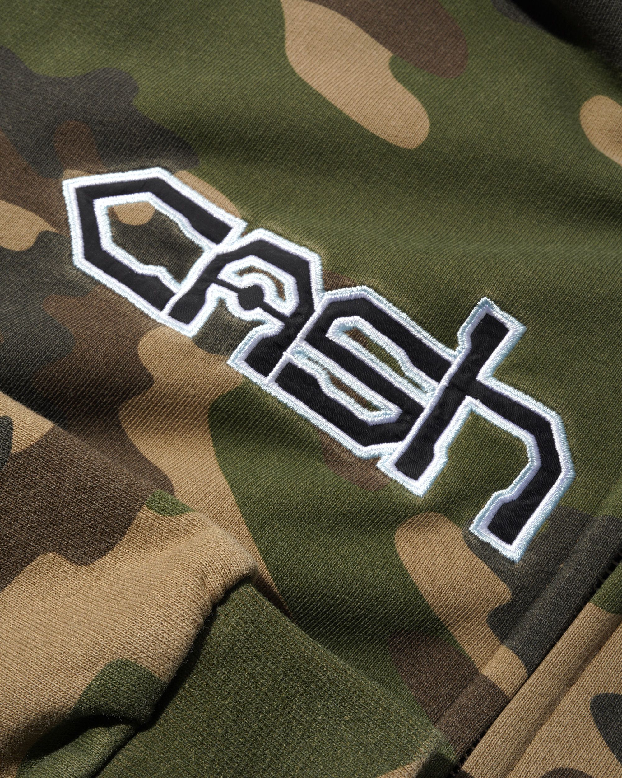 Sweat à Capuche Zippé Protocol - Camo Délavé