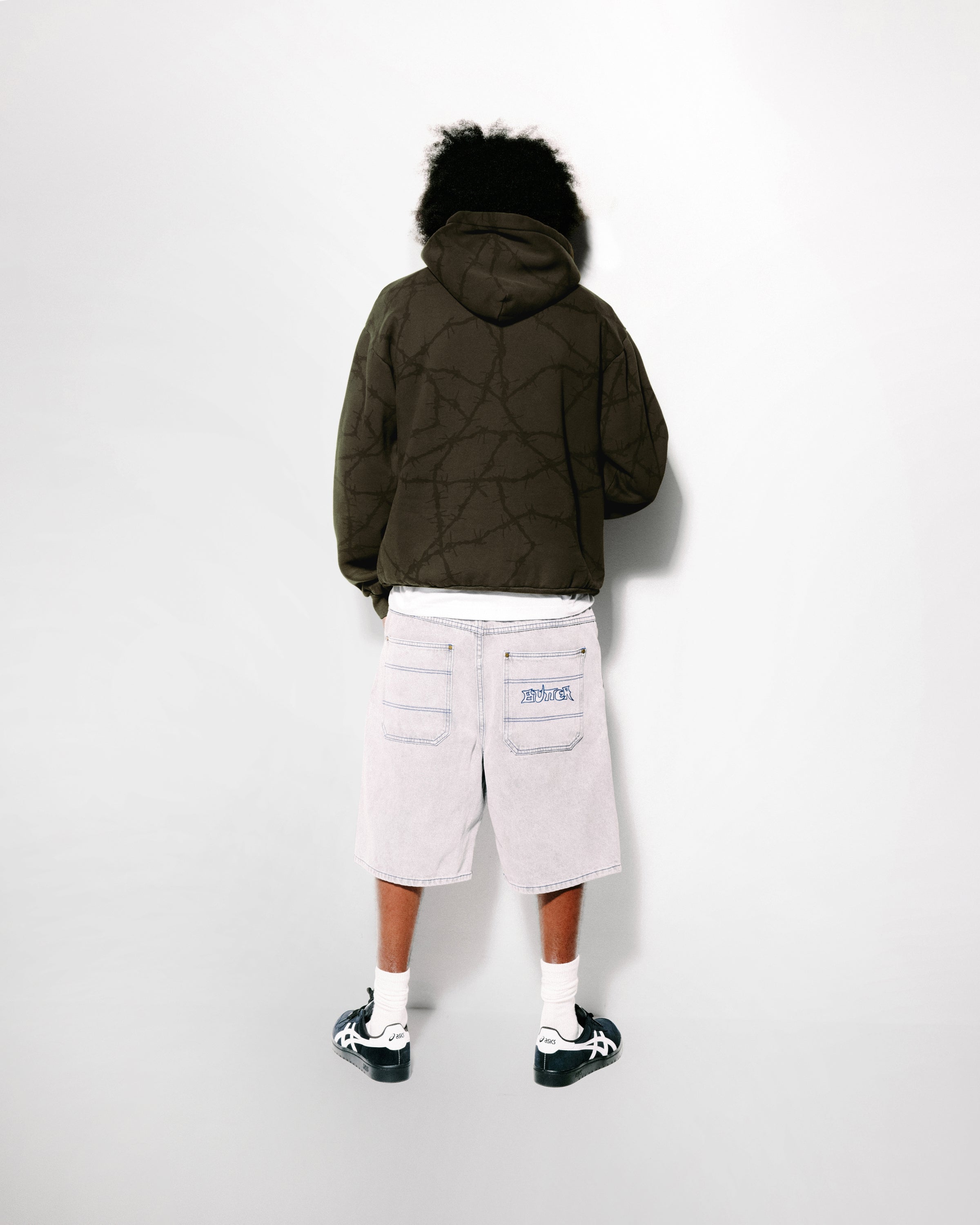 Wired Zip-Thru Hood - Fudge