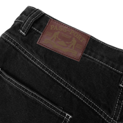 Workers Club Short en Jean - Délavé Noir