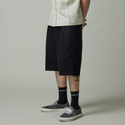 Herringbone Leagues Club Short - Black
