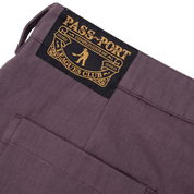Herringbone Leagues Club Short - Prune Foncée
