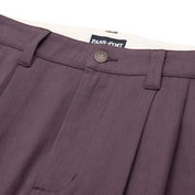 Herringbone Leagues Club Short - Prune Foncée