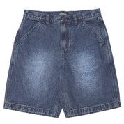 Workers Club Short en Denim - Indigo Foncé Délavé