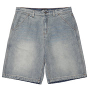 Workers Club Short en Denim - Indigo Clair Délavé