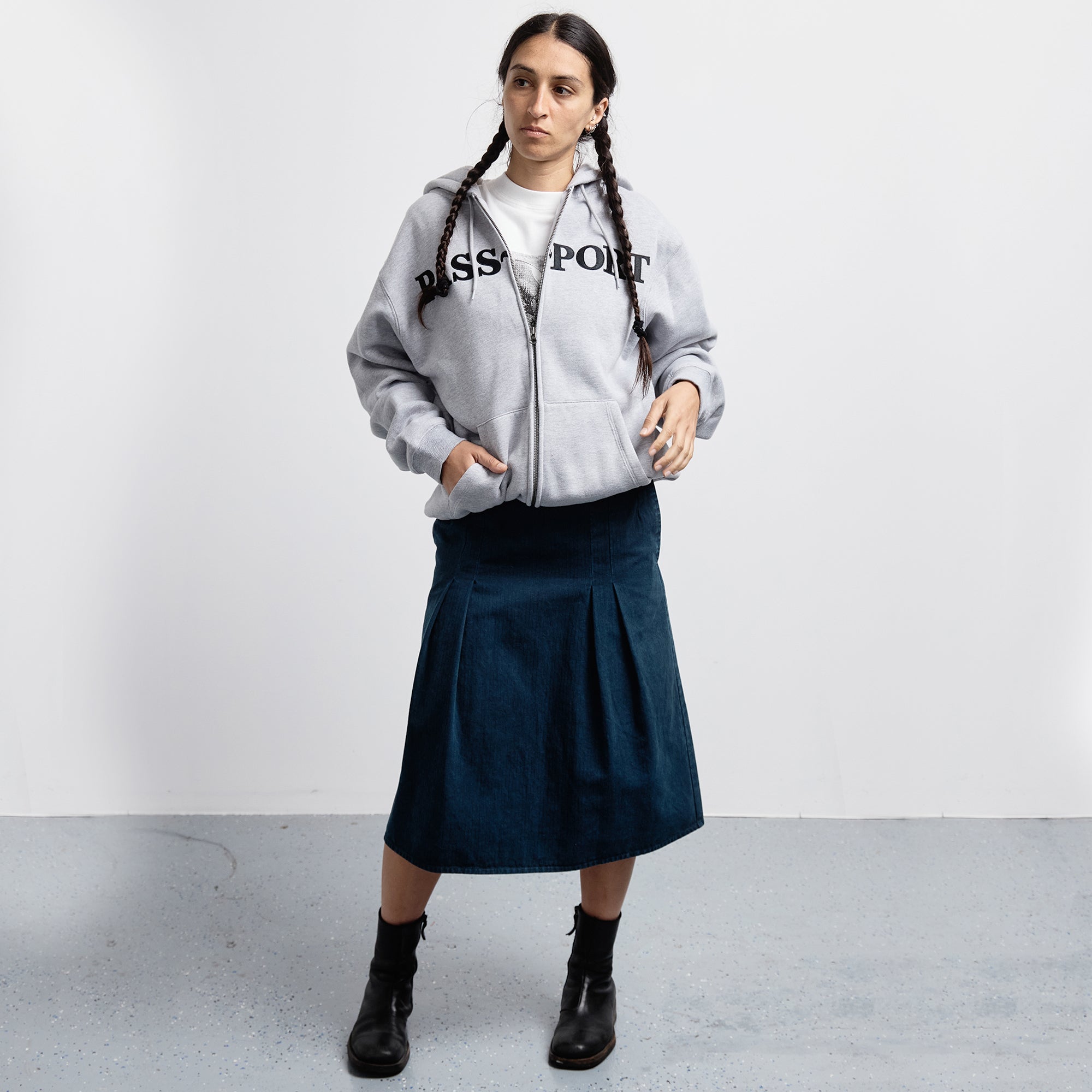 Official Zip Hood - Ash