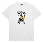 Minimal Output Tee - White