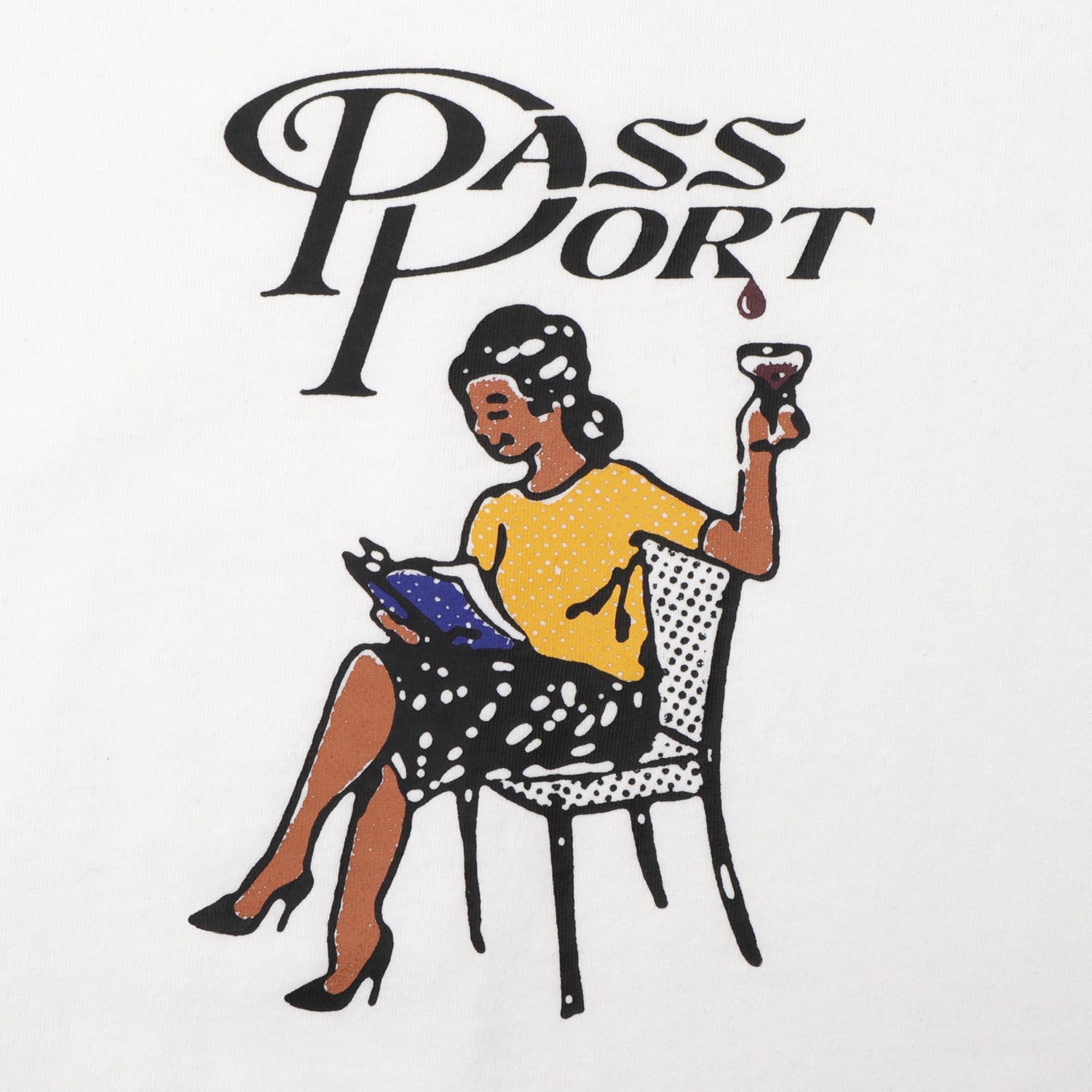 Minimal Output Tee - White