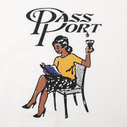 Minimal Output Tee - White