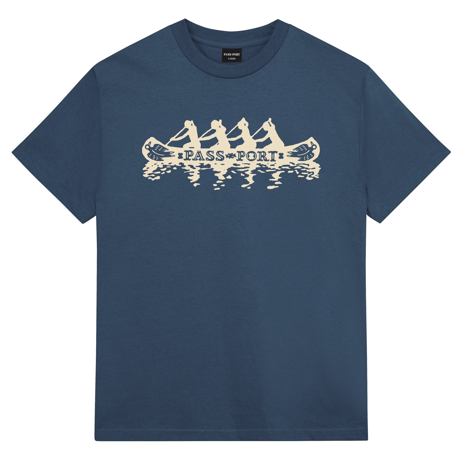 Canoe Tee - Harbour Blue