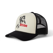 Ranching Club Netplus® Casquette Trucker - Noir/Blanc Cassé