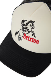 Ranching Club Netplus® Casquette Trucker - Noir/Blanc Cassé