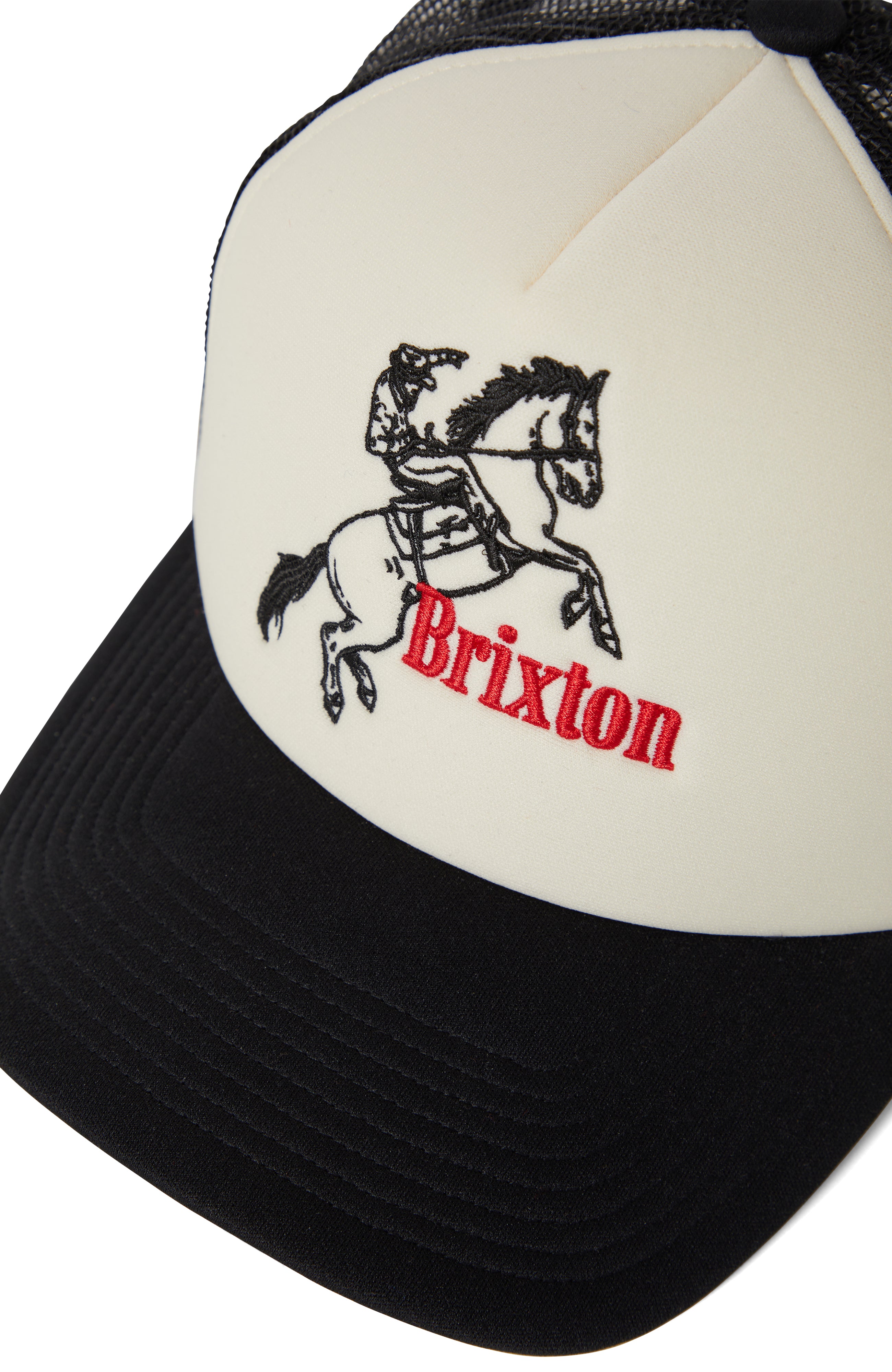 Ranching Club Netplus® Casquette Trucker - Noir/Blanc Cassé