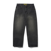 Racer Denim Jean - Faded Black