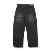 Racer Denim Jean - Faded Black