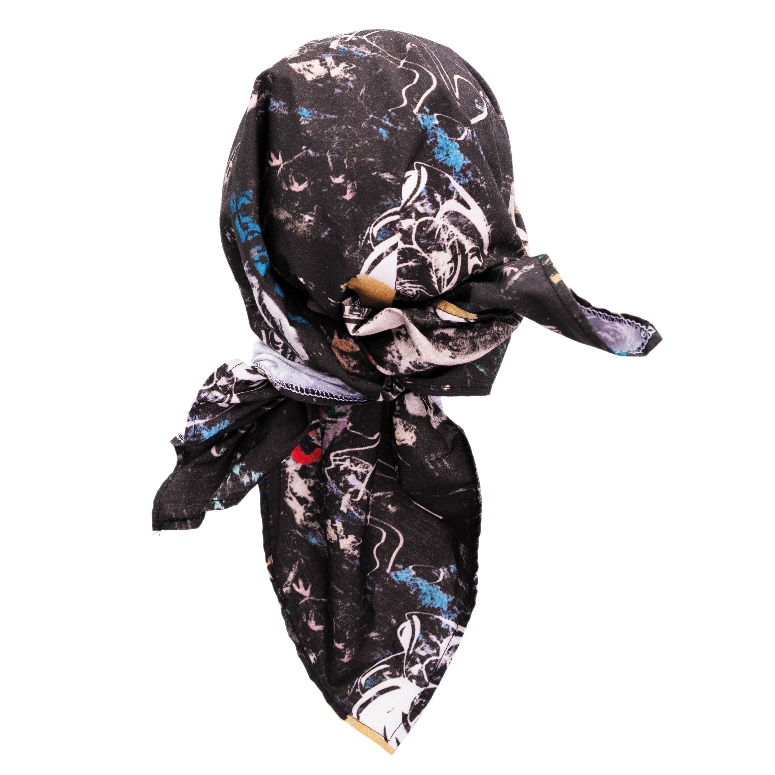 Chapeau Bandana Rag Tee - Noir