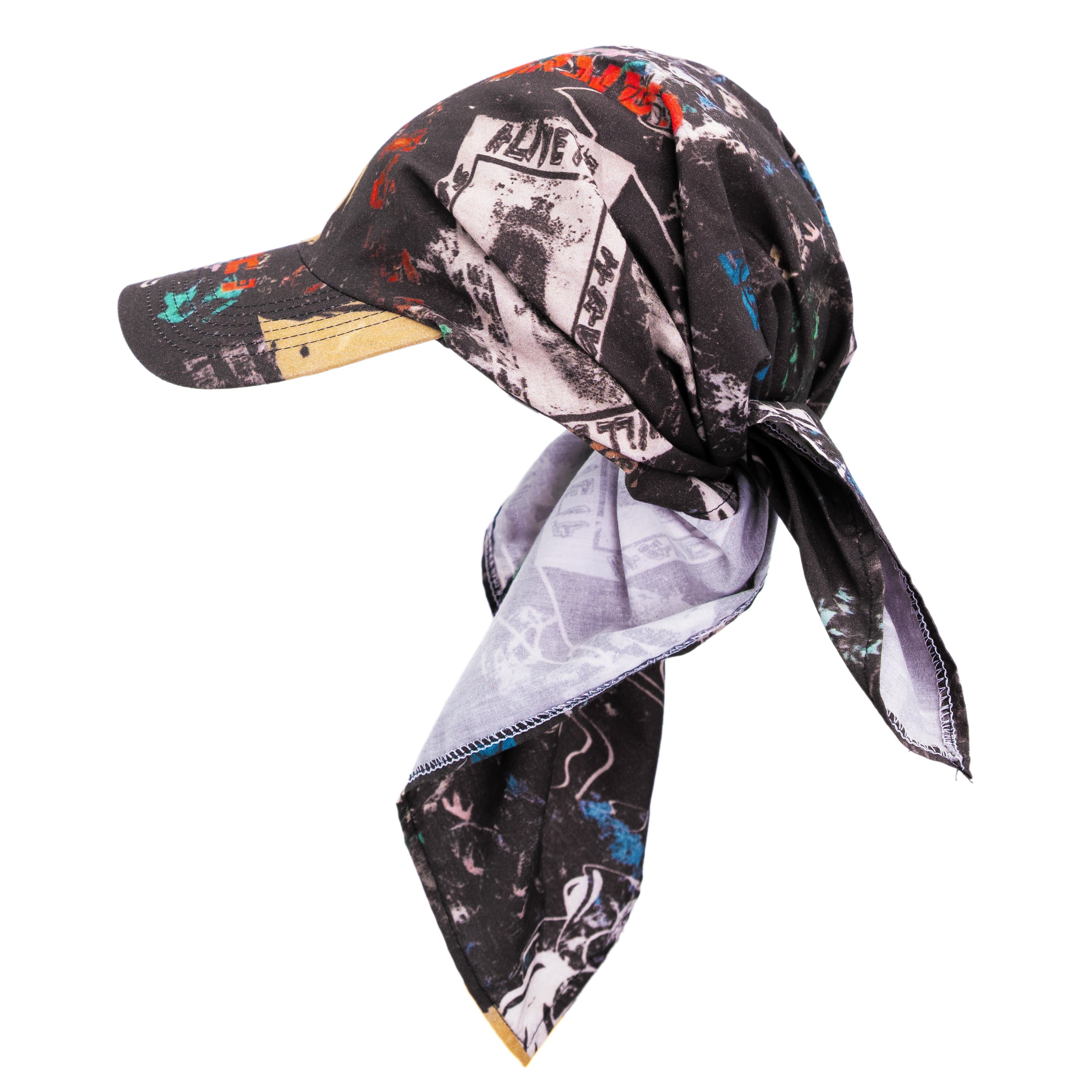 Chapeau Bandana Rag Tee - Noir
