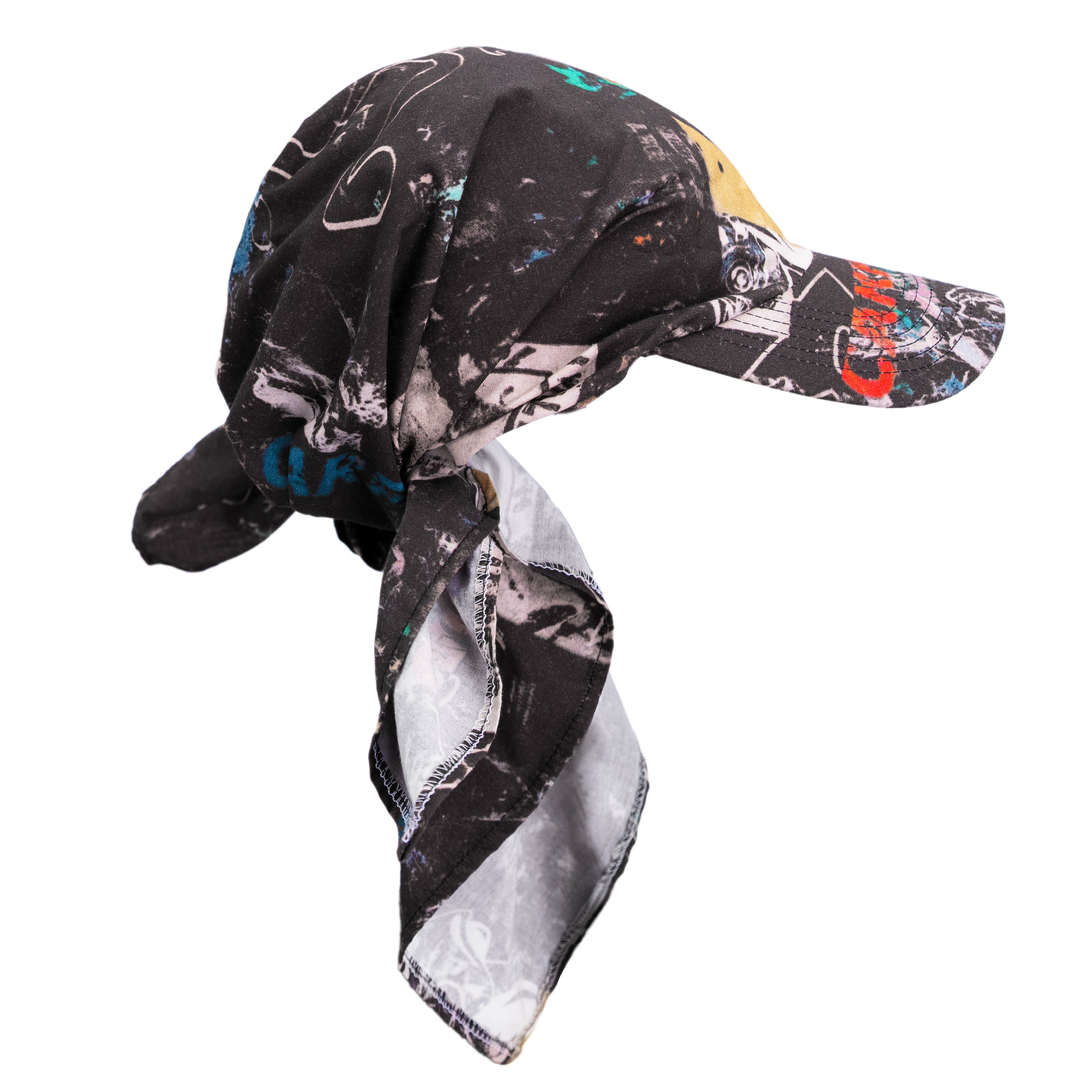 Chapeau Bandana Rag Tee - Noir
