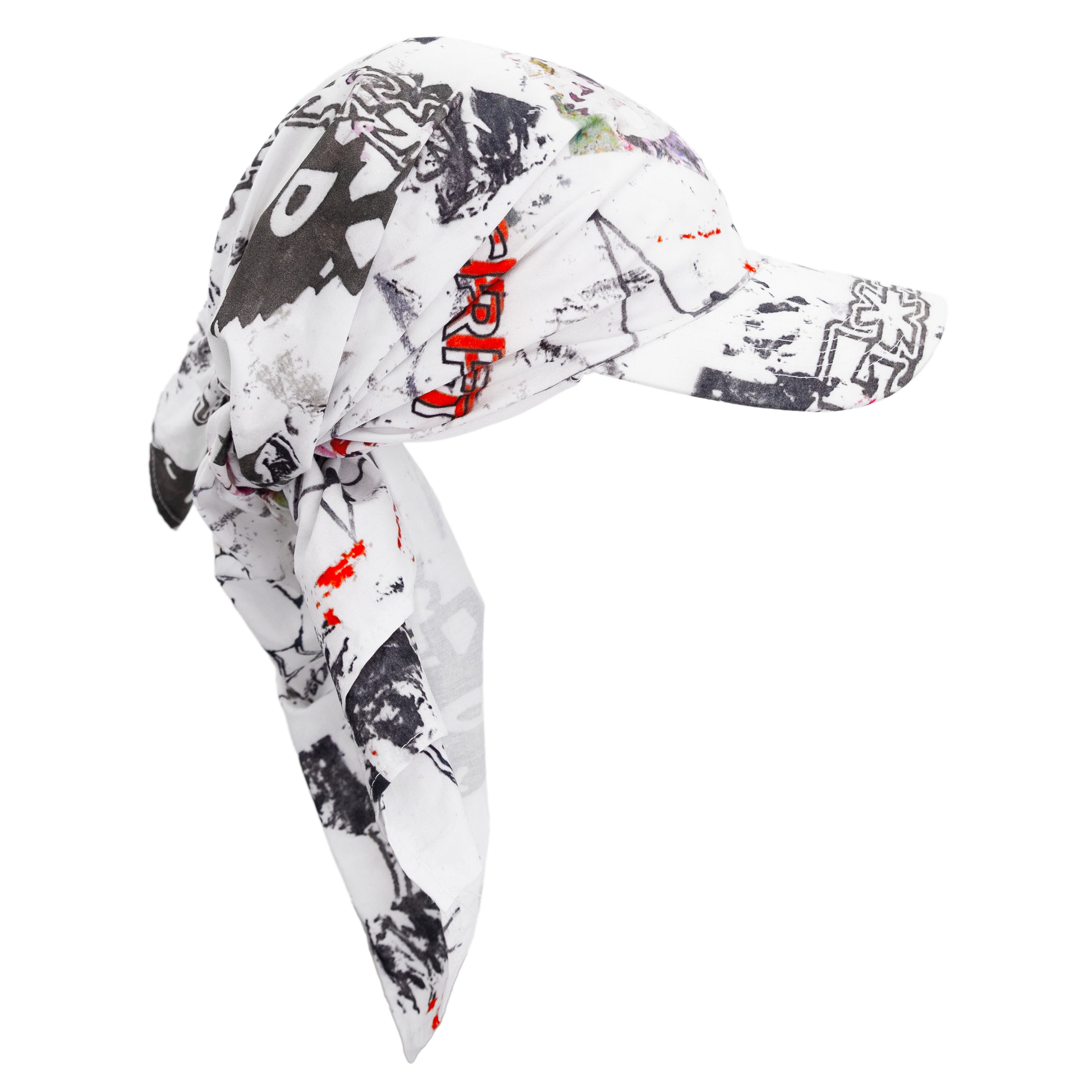 Chapeau Bandana Rag Tee - Blanc