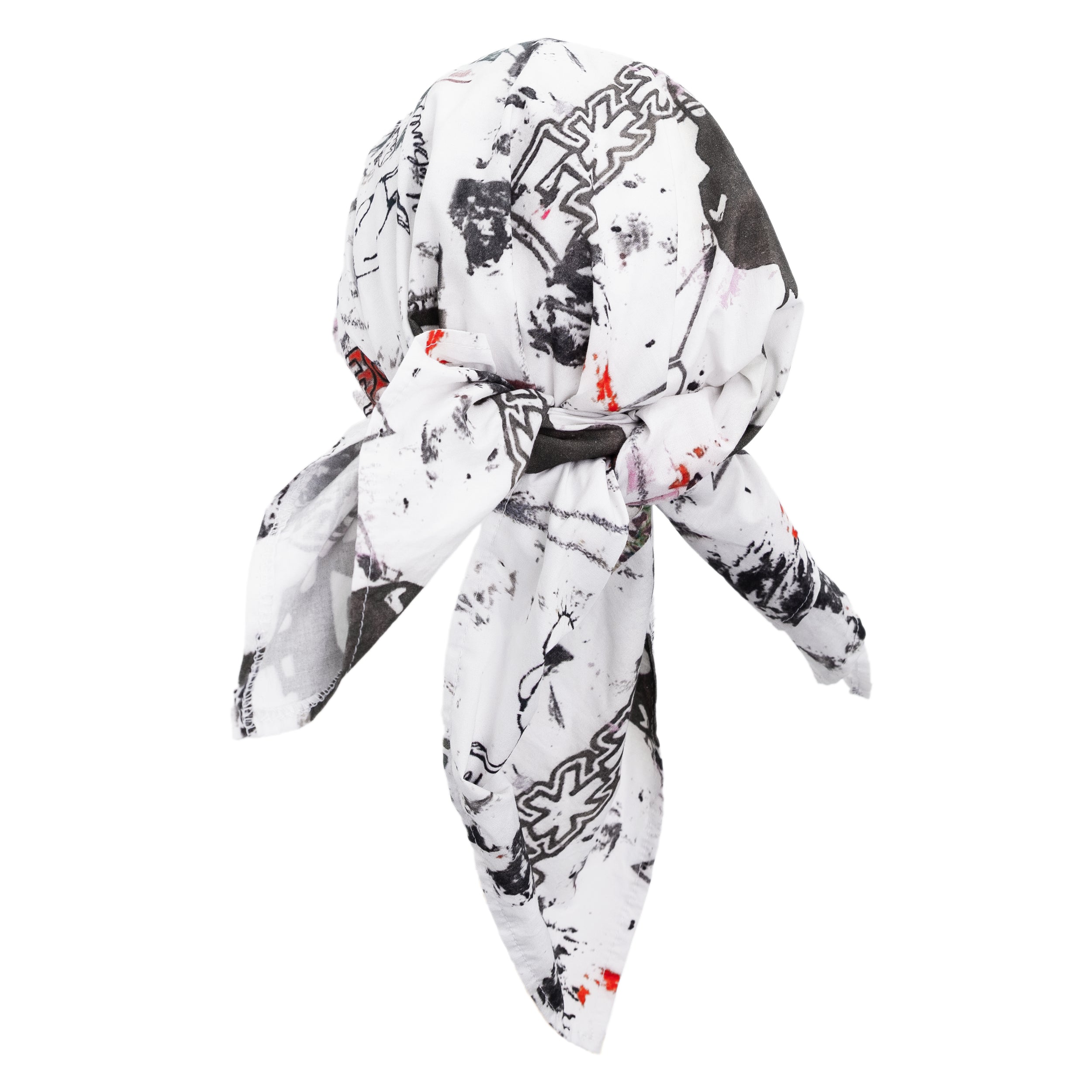Chapeau Bandana Rag Tee - Blanc